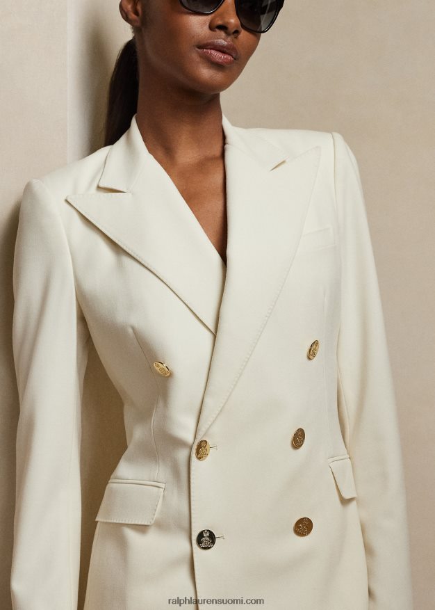 Ralph Lauren naiset camden villasekoitettakki 0Z24ZR9135 lux kerma