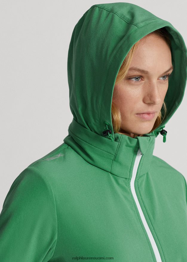 Ralph Lauren naiset hybridi pakattava hupputakki 0Z24ZR3741 lautan vihreä