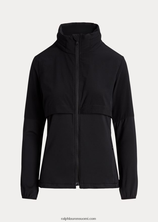 Ralph Lauren naiset hybridi pakattava hupputakki 0Z24ZR3742 musta
