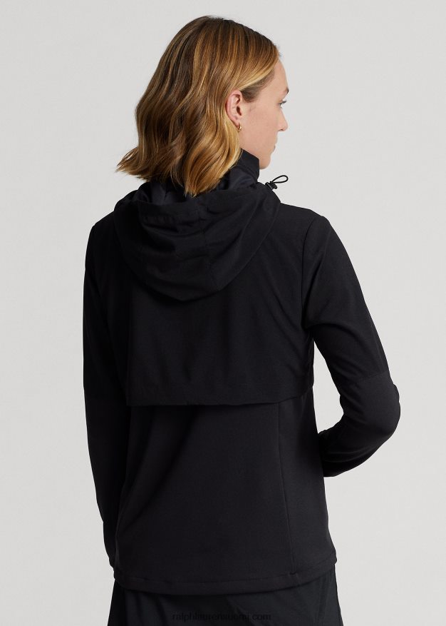 Ralph Lauren naiset hybridi pakattava hupputakki 0Z24ZR3742 musta