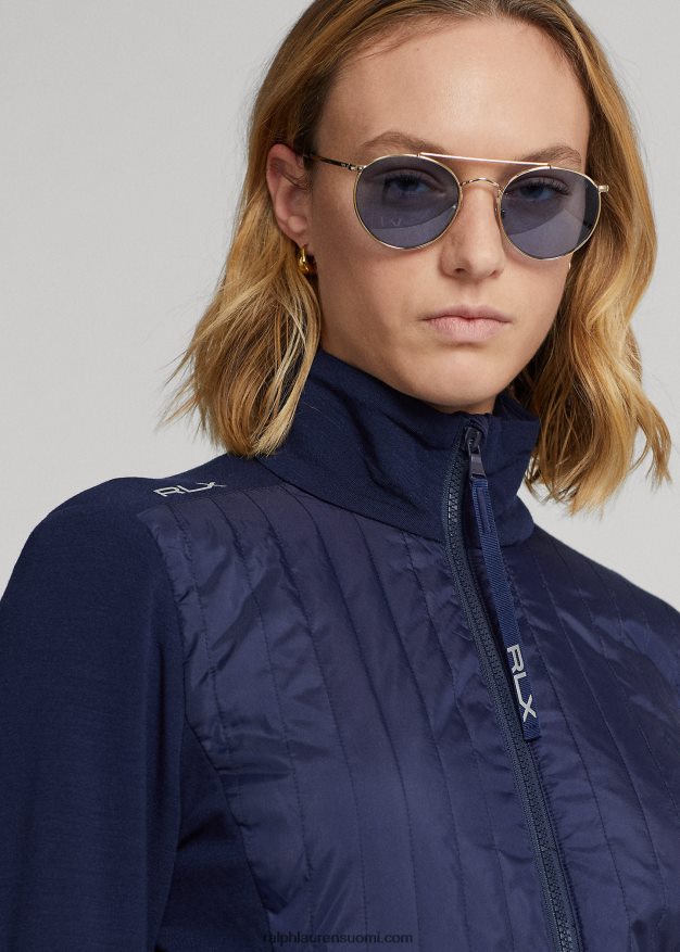 Ralph Lauren naiset hybridi suorituskykyinen täysi vetoketjullinen takki 0Z24ZR3729 hienostunut laivasto