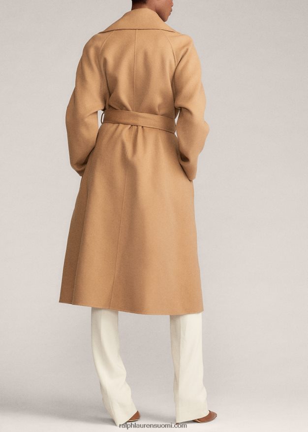 Ralph Lauren naiset leonarda kääretakki 0Z24ZR3596 kameli