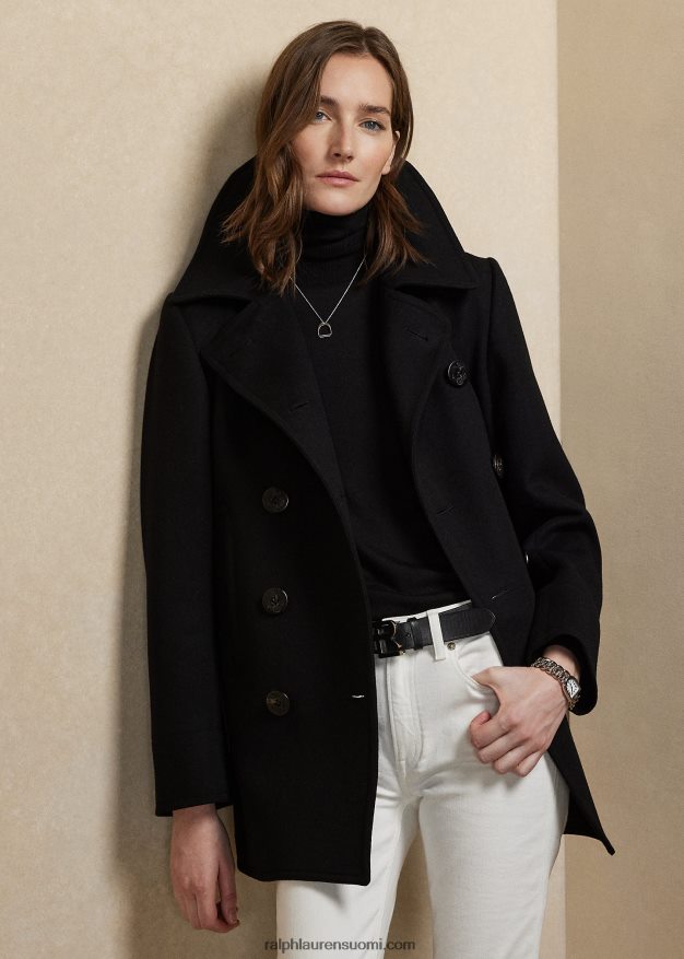 Ralph Lauren naiset logan peatakki 0Z24ZR9363 musta