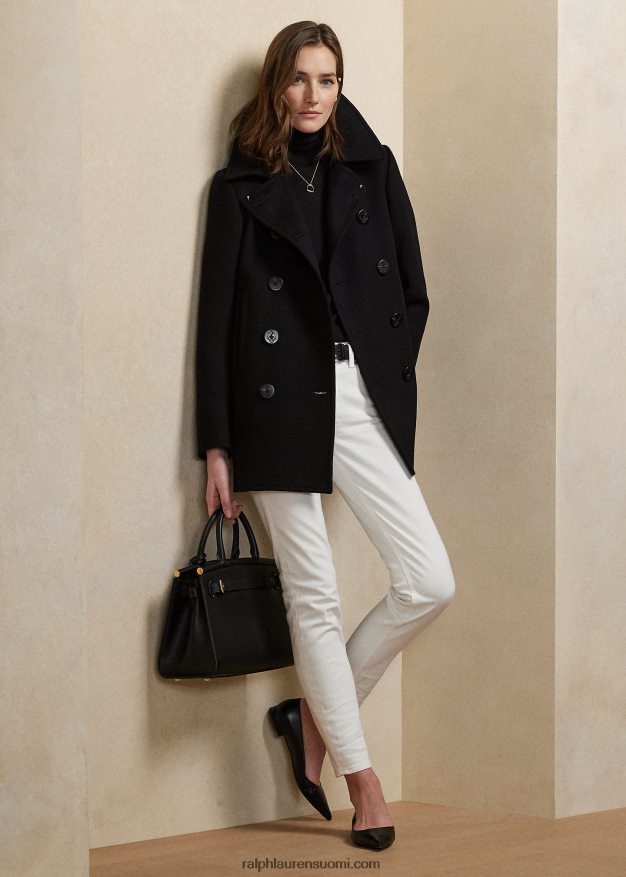 Ralph Lauren naiset logan peatakki 0Z24ZR9363 musta