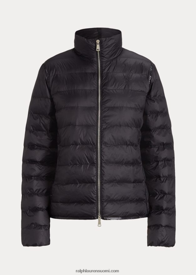 Ralph Lauren naiset pakattava tikattu takki 0Z24ZR3286 musta