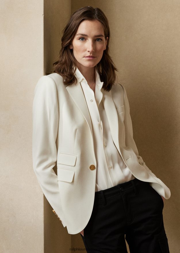 Ralph Lauren naiset parker joustava villatakki 0Z24ZR3441 kerma