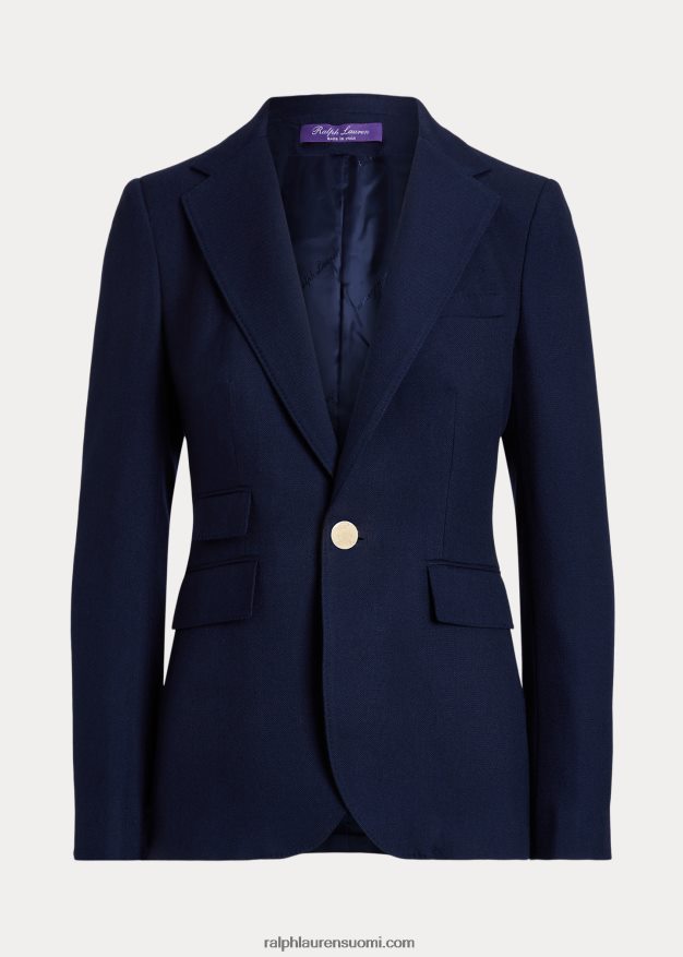 Ralph Lauren naiset parker kashmir takki 0Z24ZR3461 laivasto