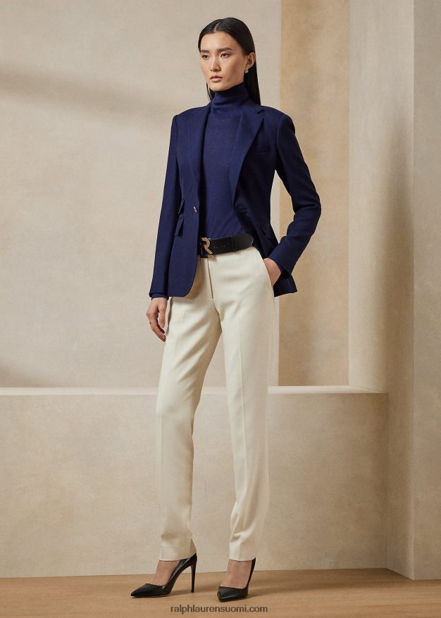 Ralph Lauren naiset parker kashmir takki 0Z24ZR3461 laivasto