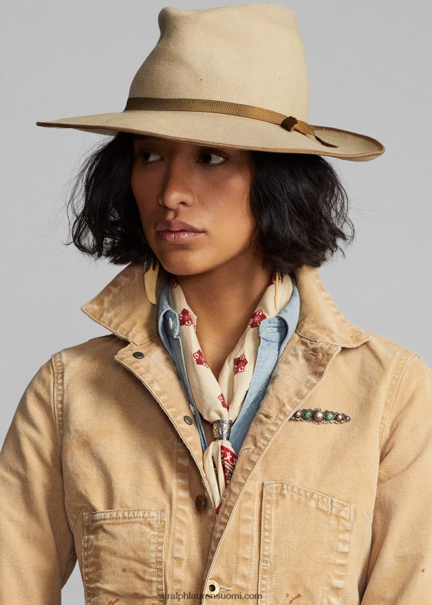 Ralph Lauren naiset puuvillakangastakki 0Z24ZR3642 khaki