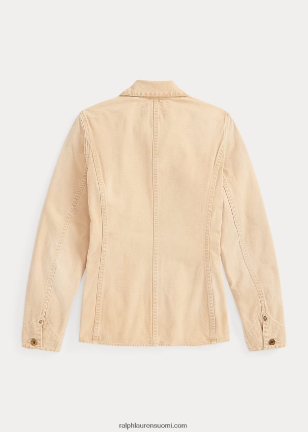 Ralph Lauren naiset puuvillakangastakki 0Z24ZR3642 khaki