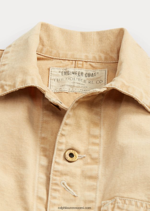 Ralph Lauren naiset puuvillakangastakki 0Z24ZR3642 khaki