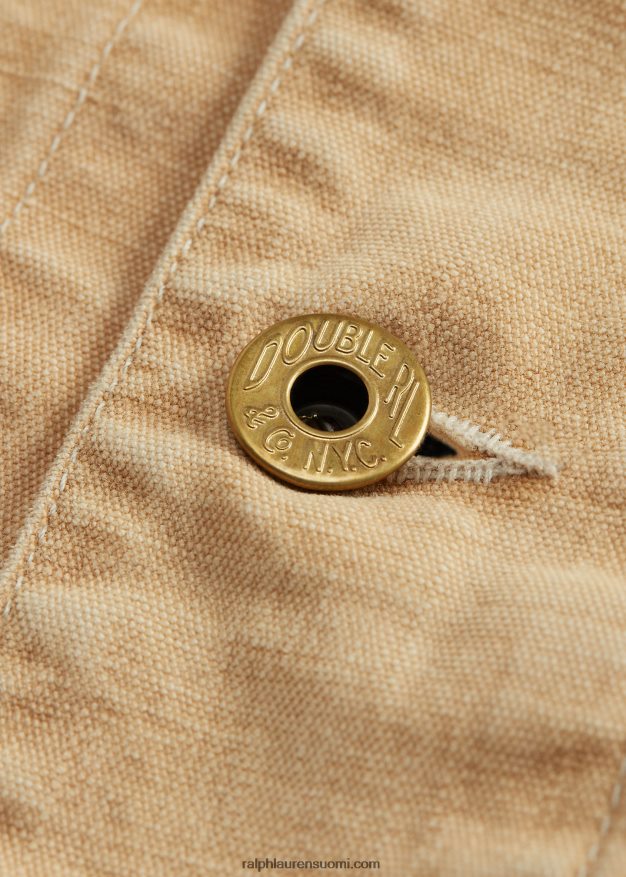 Ralph Lauren naiset puuvillakangastakki 0Z24ZR3642 khaki