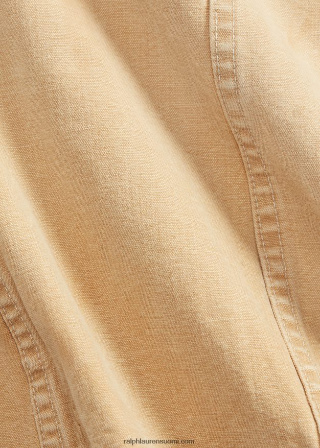 Ralph Lauren naiset puuvillakangastakki 0Z24ZR3642 khaki