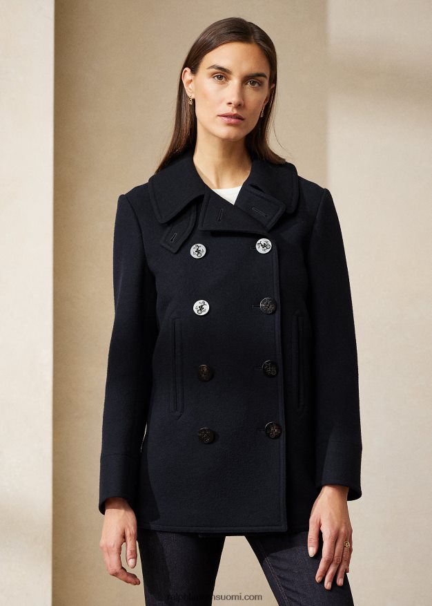 Ralph Lauren naiset riikin takki 0Z24ZR9137 keskiyöllä