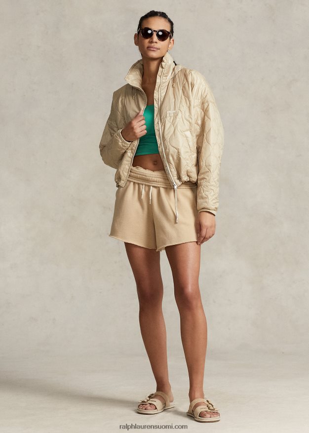 Ralph Lauren naiset ripstop pakattava takki 0Z24ZR3110 dyynirusketus