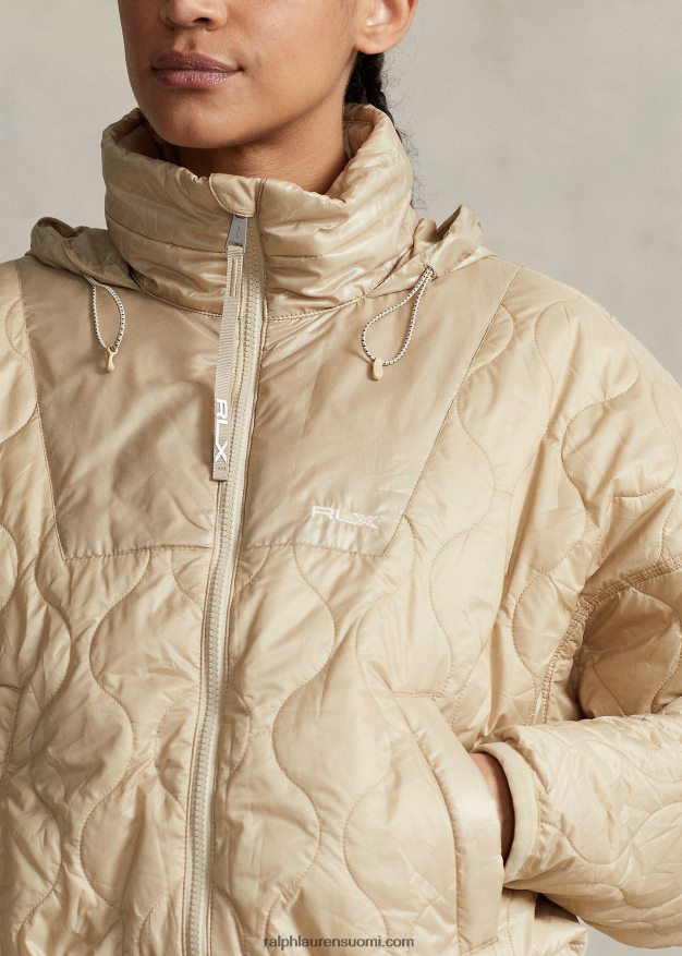 Ralph Lauren naiset ripstop pakattava takki 0Z24ZR3110 dyynirusketus
