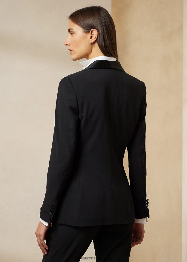 Ralph Lauren naiset sahausvillainen smokkitakki 0Z24ZR3439 musta