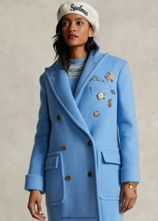 Ralph Lauren naiset spelman-kokoelman poolotakki 0Z24ZR3323