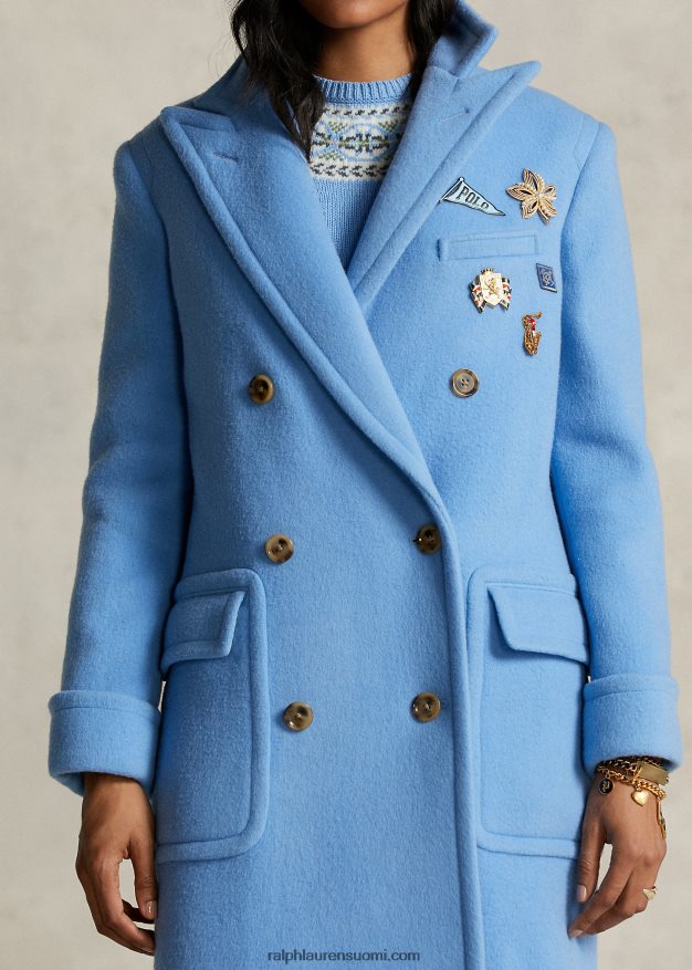 Ralph Lauren naiset spelman-kokoelman poolotakki 0Z24ZR3323