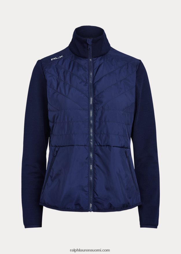 Ralph Lauren naiset täysvetoketjullinen hybriditakki 0Z24ZR3753 hienostunut laivasto