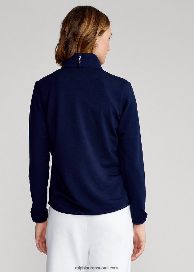 Ralph Lauren naiset täysvetoketjullinen hybriditakki 0Z24ZR3753 hienostunut laivasto