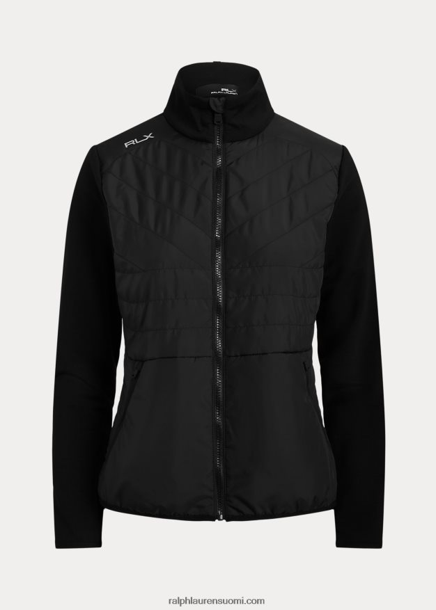 Ralph Lauren naiset täysvetoketjullinen hybriditakki 0Z24ZR3754 musta