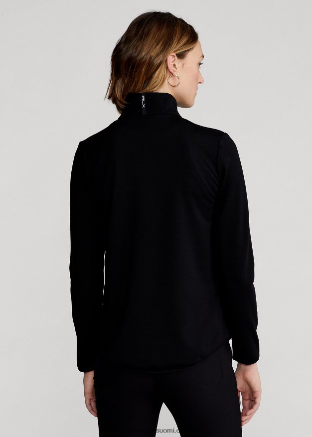 Ralph Lauren naiset täysvetoketjullinen hybriditakki 0Z24ZR3754 musta