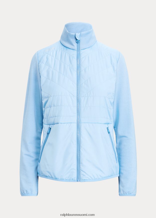 Ralph Lauren naiset tikattu vetoketjullinen hybriditakki 0Z24ZR9499