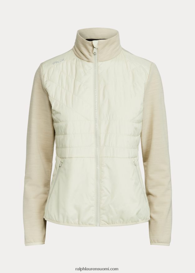 Ralph Lauren naiset tikattu vetoketjullinen hybriditakki 0Z24ZR9500