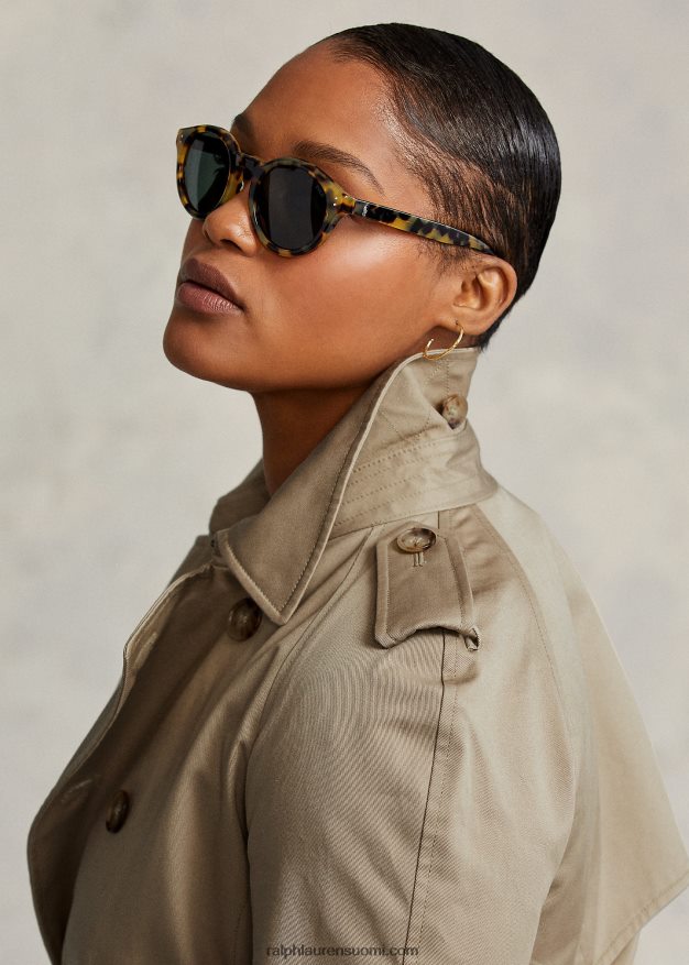 Ralph Lauren naiset twill-vyöllinen trenssitakki 0Z24ZR4759