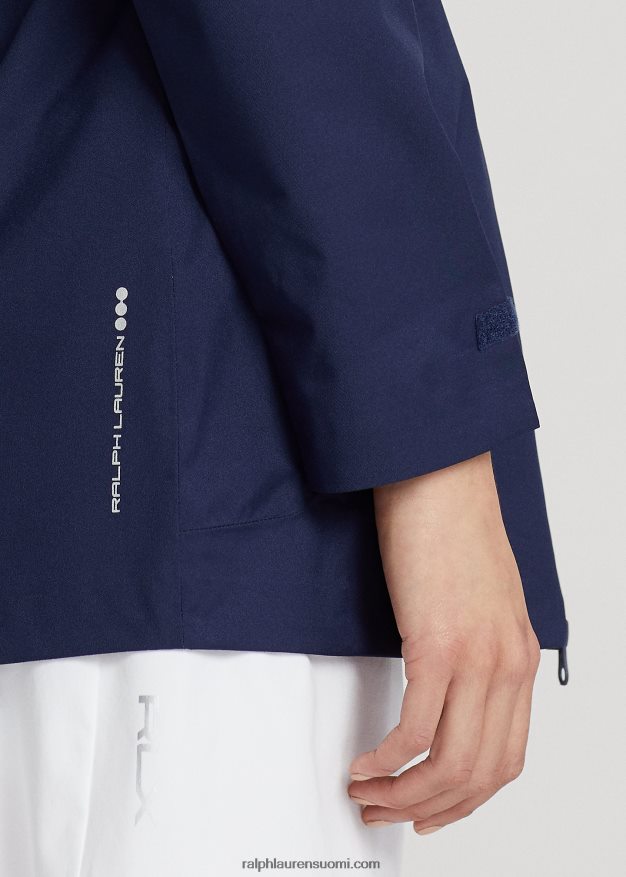 Ralph Lauren naiset vettä hylkivä suorituskykyinen takki 0Z24ZR3749 laivasto