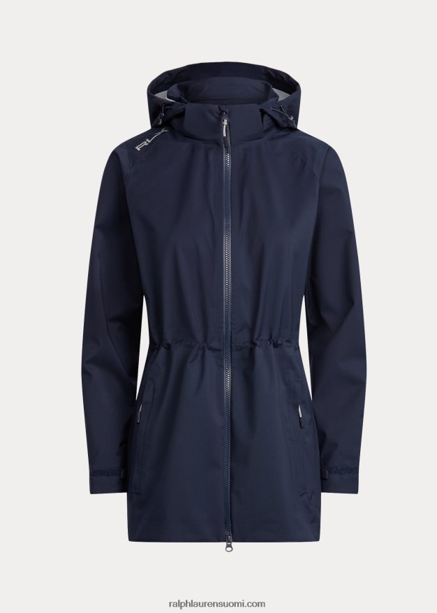 Ralph Lauren naiset vettä hylkivä takki 0Z24ZR3759 hienostunut laivasto