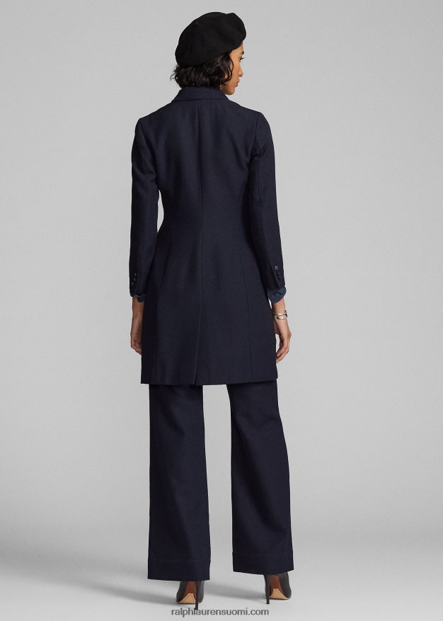 Ralph Lauren naiset villainen serge takki 0Z24ZR3674 laivasto