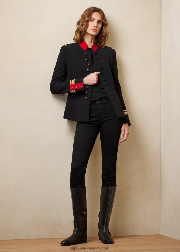 Ralph Lauren naiset ylimääräinen takki 0Z24ZR9368 musta