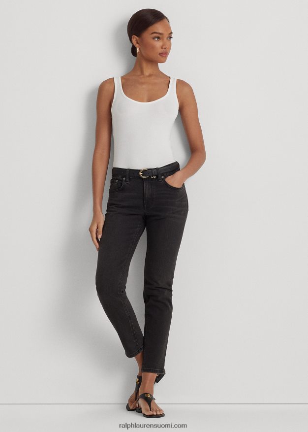 Ralph Lauren naiset puuvillasekoitettu toppi 0Z24ZR3824 valkoinen