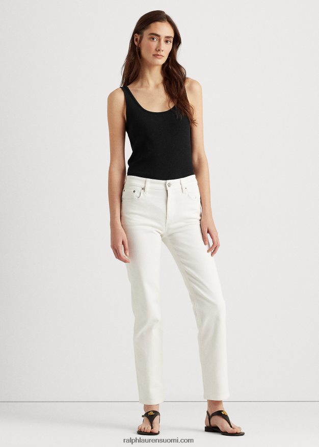 Ralph Lauren naiset puuvillasekoitettu toppi 0Z24ZR3830 musta