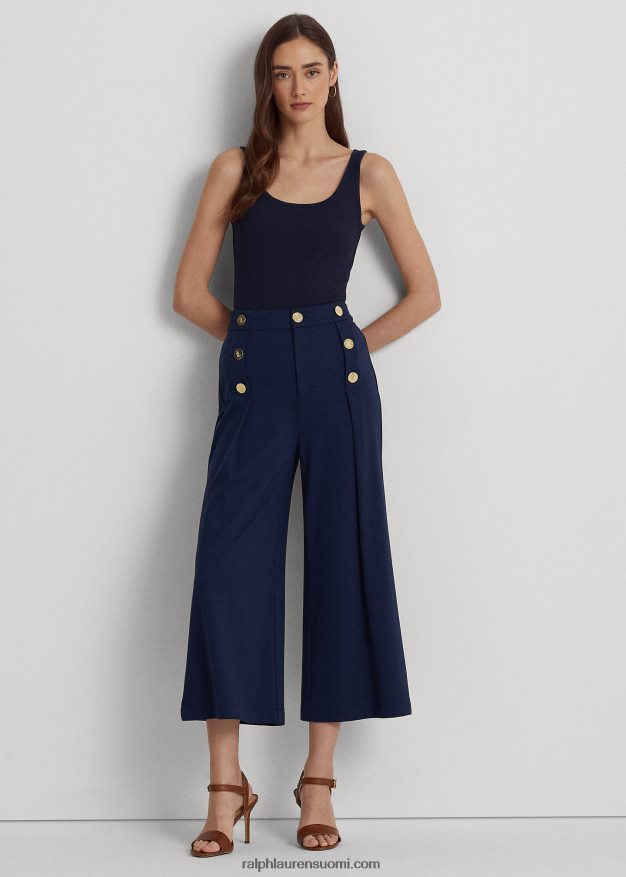 Ralph Lauren naiset puuvillasekoitettu toppi 0Z24ZR4312 hienostunut laivasto