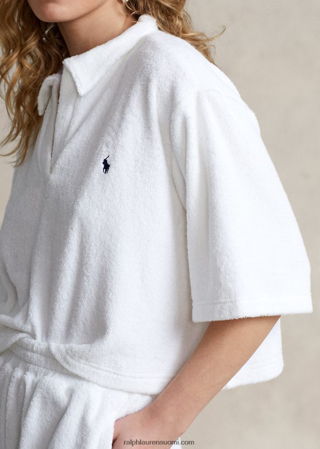 Ralph Lauren naiset Terry poolopaita ja lyhyt peittosarja 0Z24ZR3291