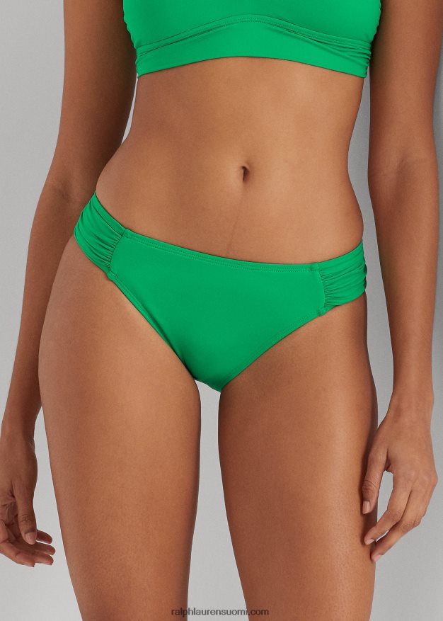 Ralph Lauren naiset kiinteä hipster-bikinipohja 0Z24ZR4159 cabanan vihreä