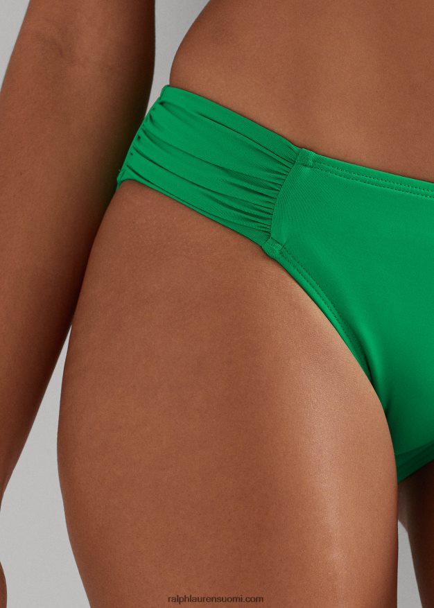 Ralph Lauren naiset kiinteä hipster-bikinipohja 0Z24ZR4159 cabanan vihreä
