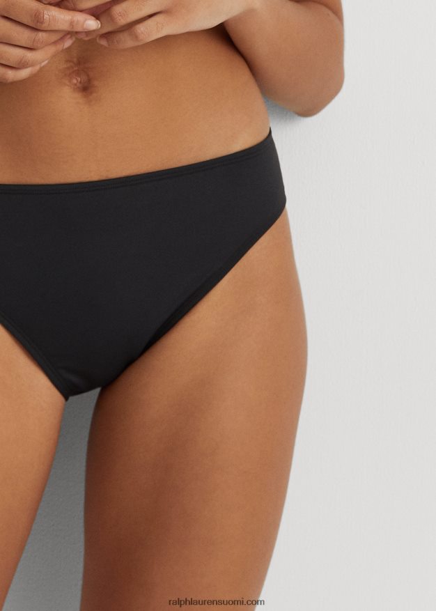Ralph Lauren naiset kiinteä hipster-bikinipohja 0Z24ZR4204 musta