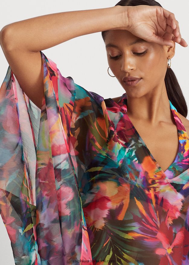 Ralph Lauren naiset kukkainen peitto 0Z24ZR9438 multi