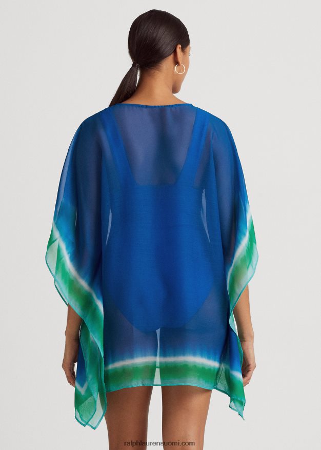 Ralph Lauren naiset ombre ryppyinen sifonkipeite 0Z24ZR9431 multi