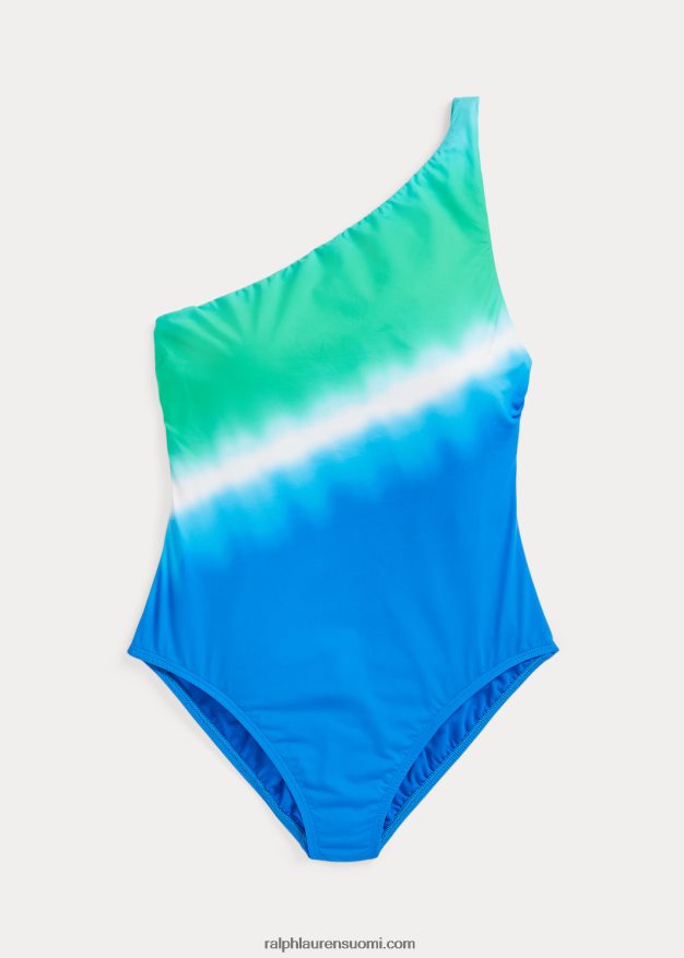 Ralph Lauren naiset ombre yksiolkainen yksiosainen 0Z24ZR4157 multi