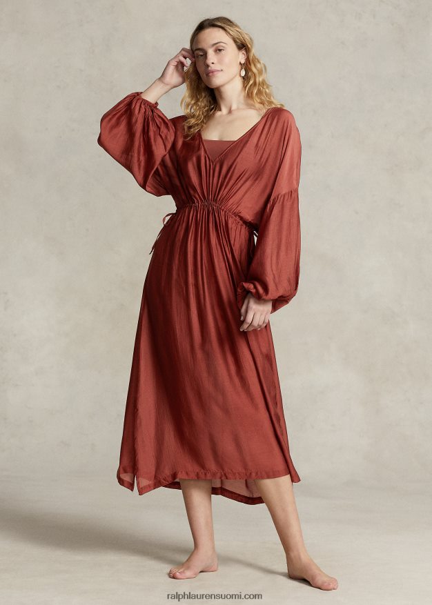 Ralph Lauren naiset paitapusero-hihansuojus 0Z24ZR3142 sienna