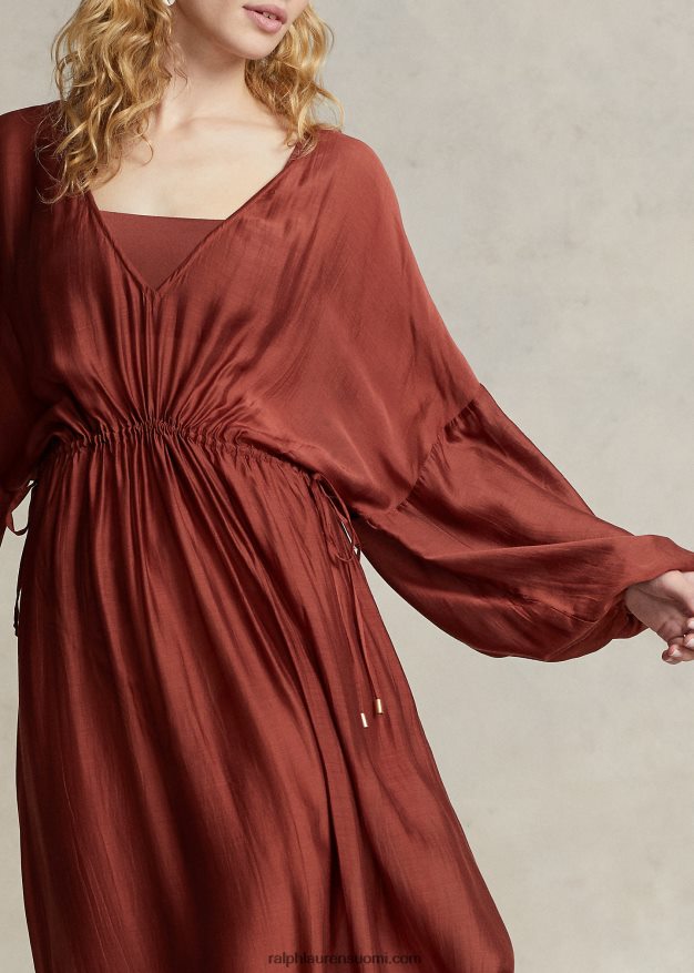 Ralph Lauren naiset paitapusero-hihansuojus 0Z24ZR3142 sienna