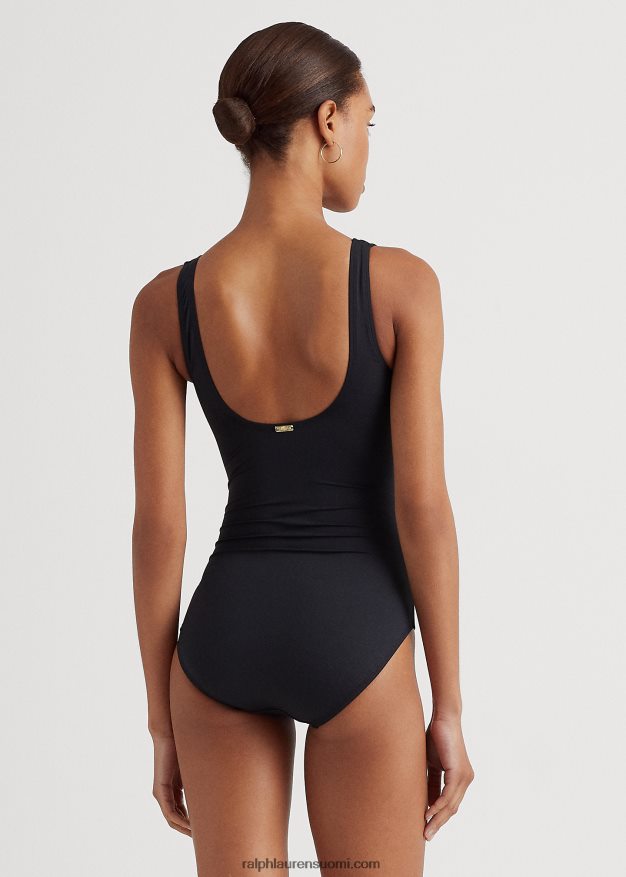 Ralph Lauren naiset rengas edessä yksiosainen 0Z24ZR4192 musta