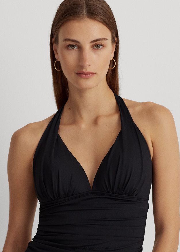 Ralph Lauren naiset riimu tankini 0Z24ZR4207 musta