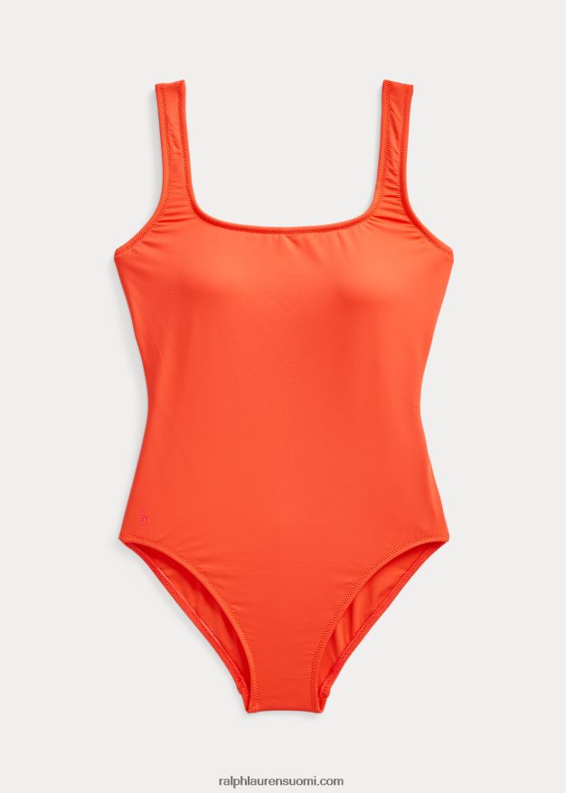 Ralph Lauren naiset scoopback yksiosainen uimapuku 0Z24ZR3307 kukka