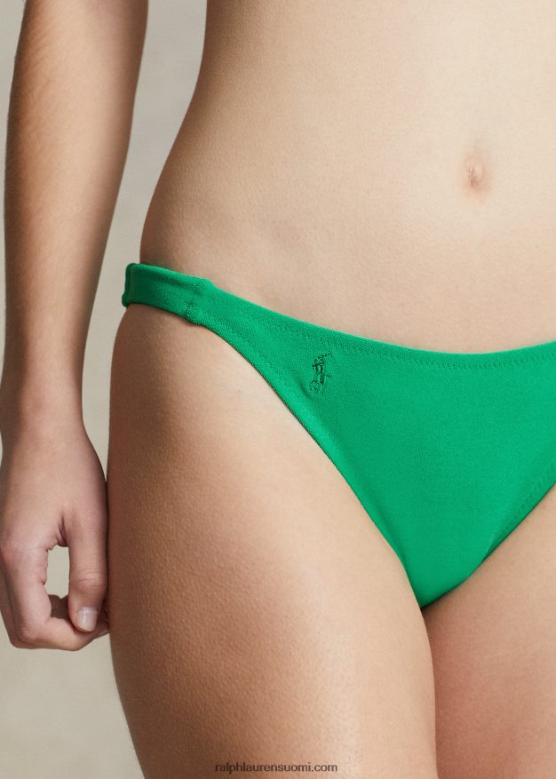 Ralph Lauren naiset sivupaneeli hipster-bikinipohja 0Z24ZR3236 saaren vihreä